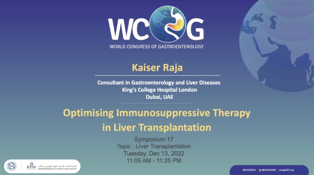 Optimising Immunosuppressive Therapy in Liver Transplantation