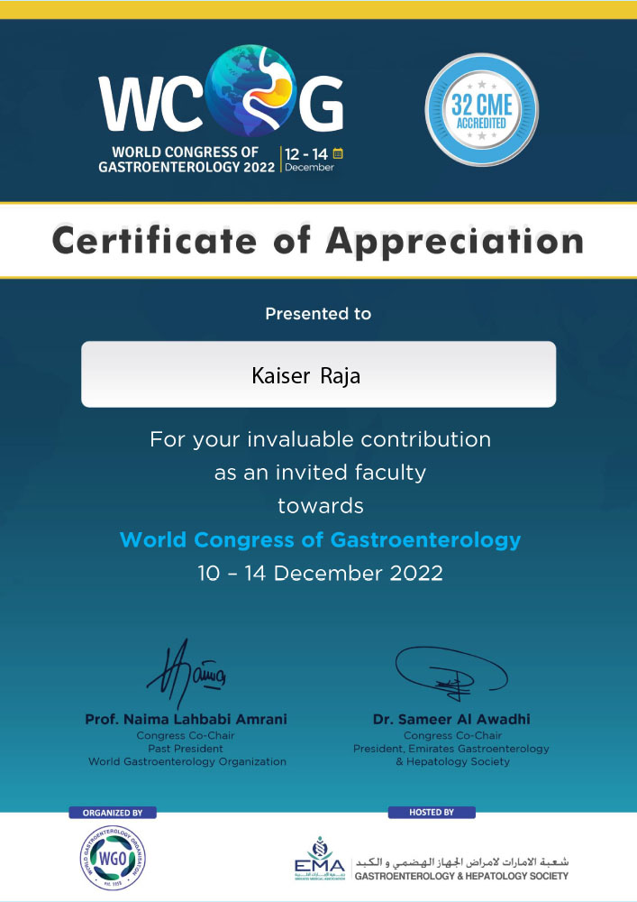 World Congress of Gastroenterology