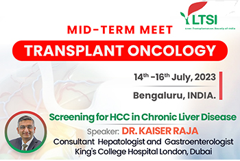 Screening for HCC in Chronic Liver Disease | Speaker: Dr. Kaiser Raja, Consultant Hepatologist and GastroenterologistKing's College Hospital London, Dubai.