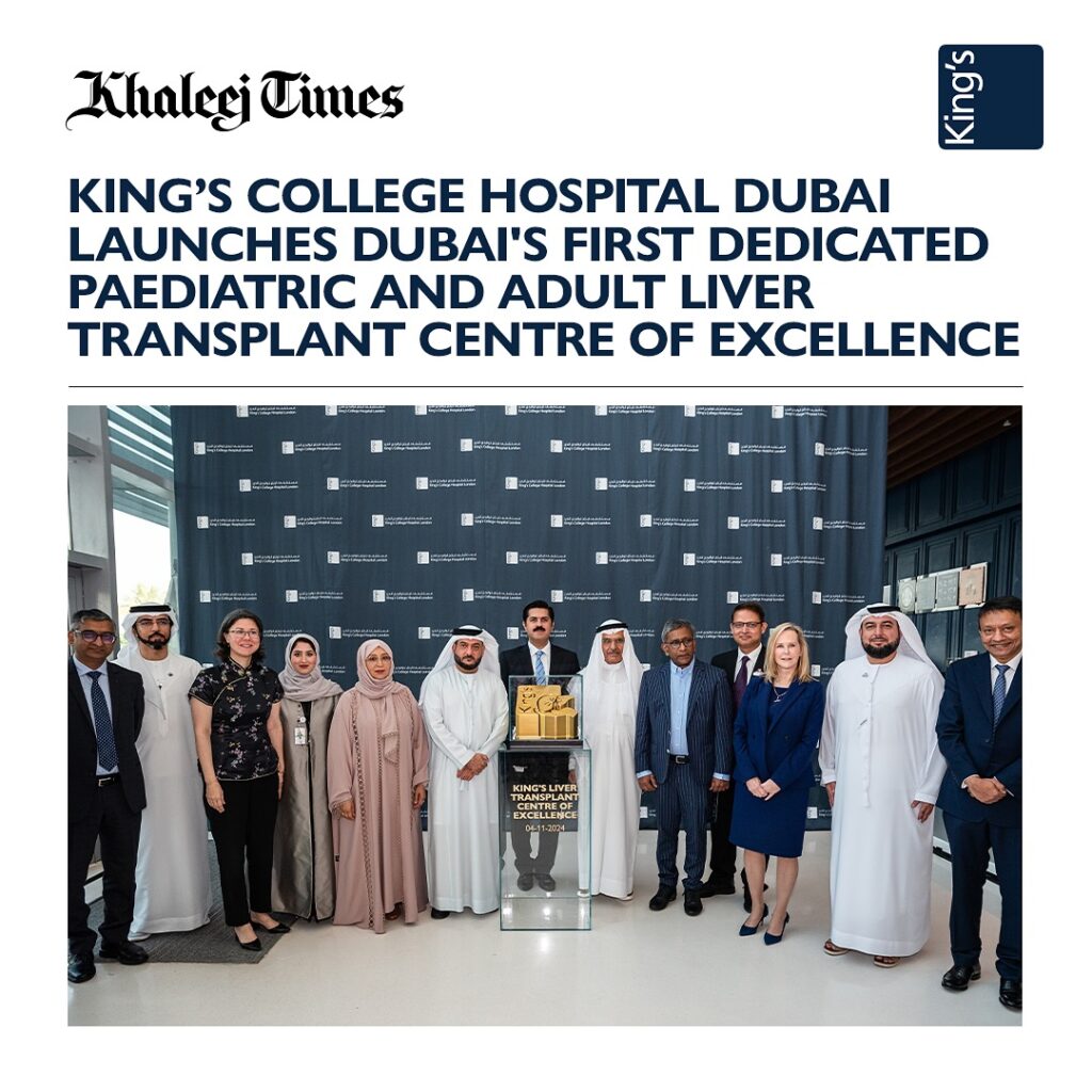 We are proud to introduce Dubai’s first dedicated Paediatric and Adult Liver Transplant Centre