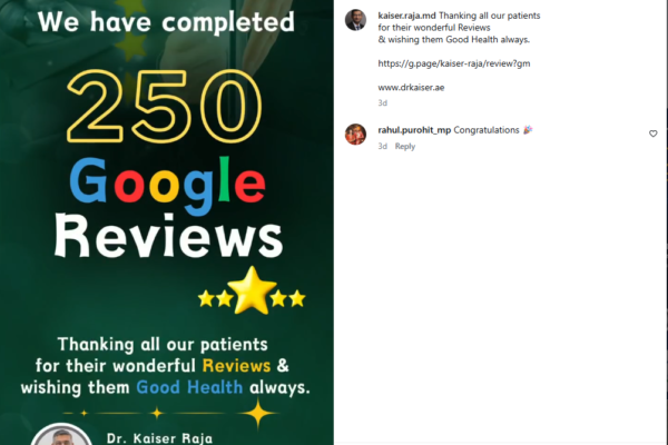 We have completed 250 Google Reviews