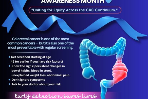 March is Colon Cancer Awareness Month 💙