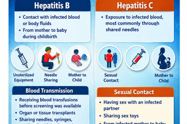 How Are Hepatitis B and C Transmitted